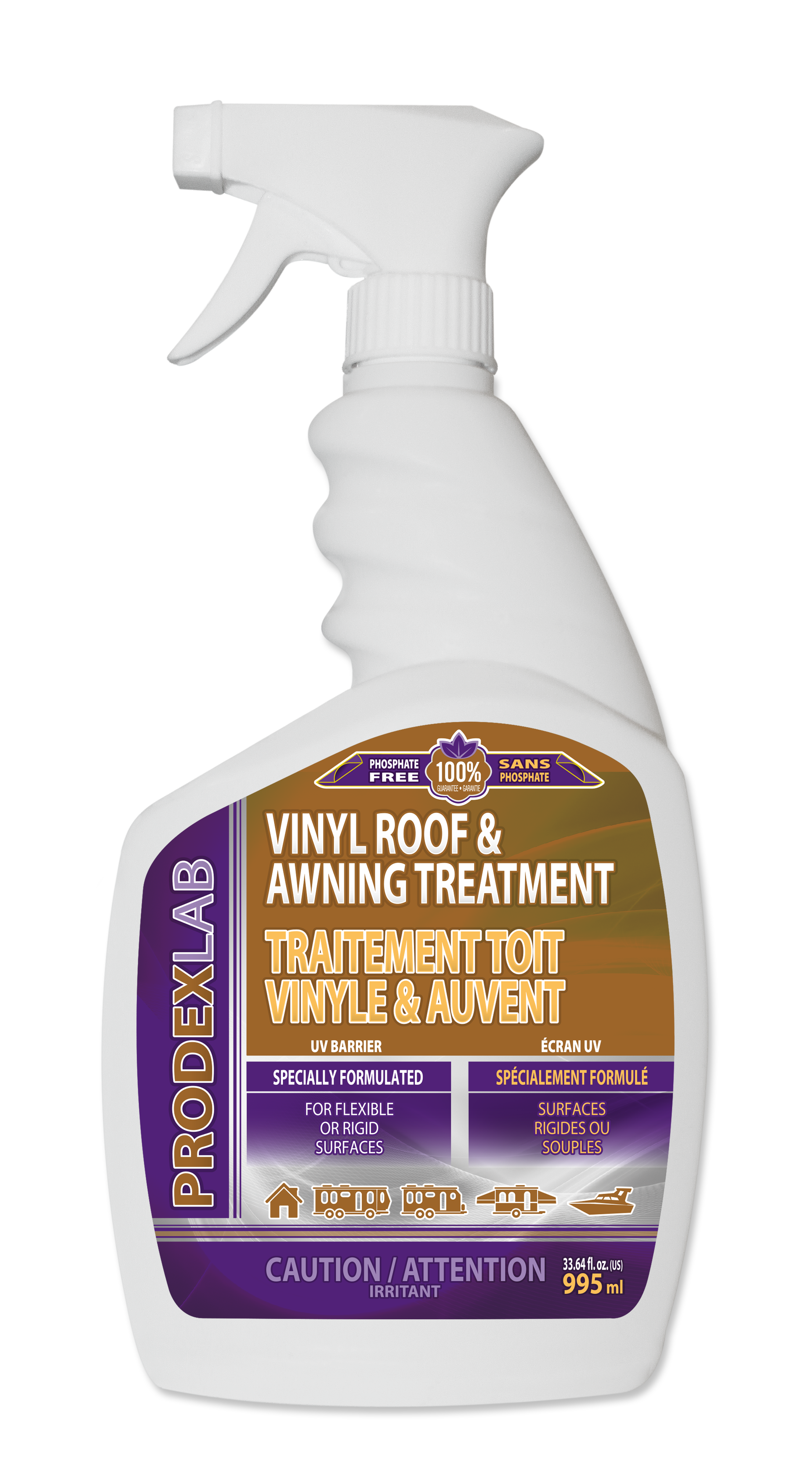 Prodexlab Traitement Toit Vinyle & Auvent 995 ml Prodexlab Traitement Toit Vinyle & Auvent 995 ml