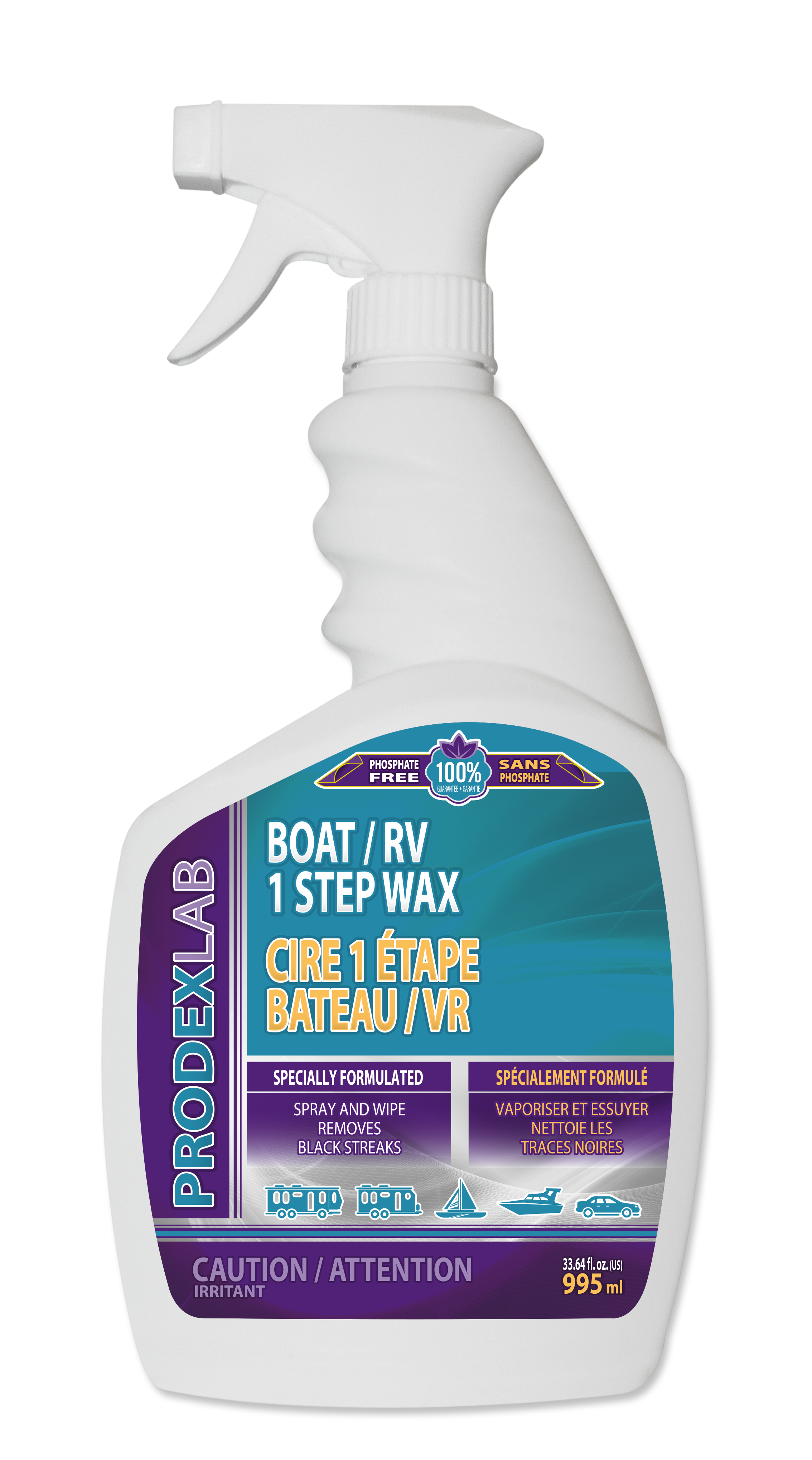 Prodeslab Cire 1 Étape Bateau / VR 995 ml Prodeslab Cire 1 Étape Bateau / VR 995 ml