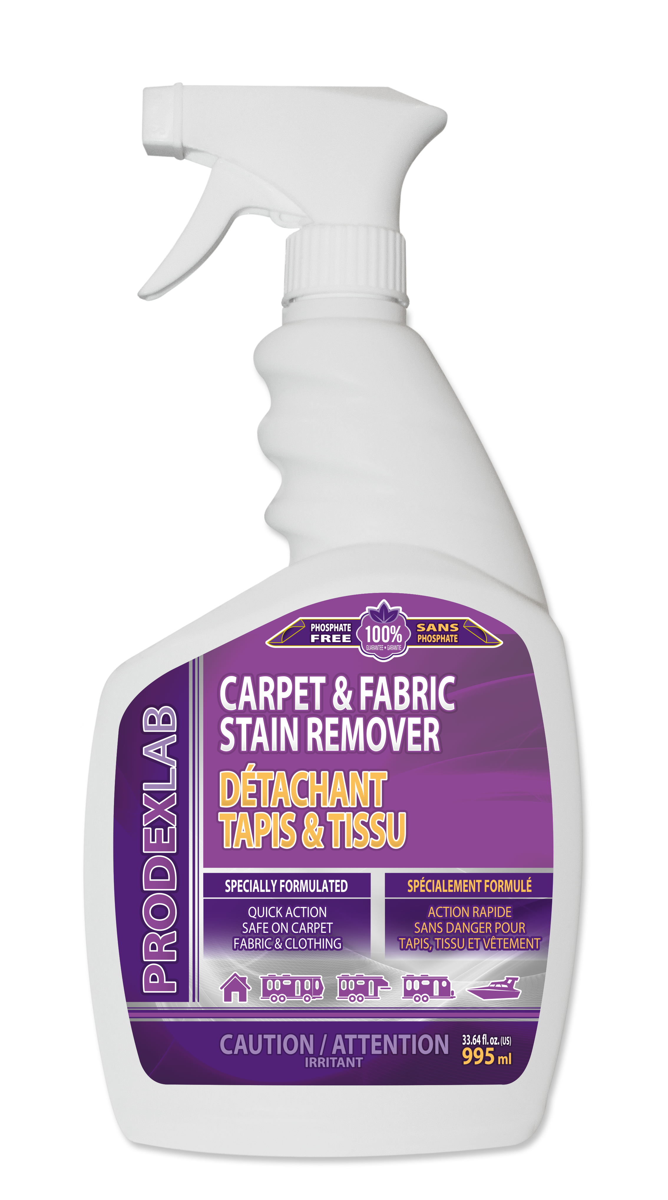 Prodexlab Détachant Tapis & Tissu 995 ml Prodexlab Détachant Tapis & Tissu 995 ml